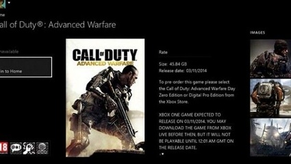 Grossi problemi per il download e l'installazione di Call of Duty: Adavanced Warfare su Xbox One