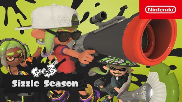 Splatoon 3, un grosso aggiornamento per lanciare la nuova stagione ardente 