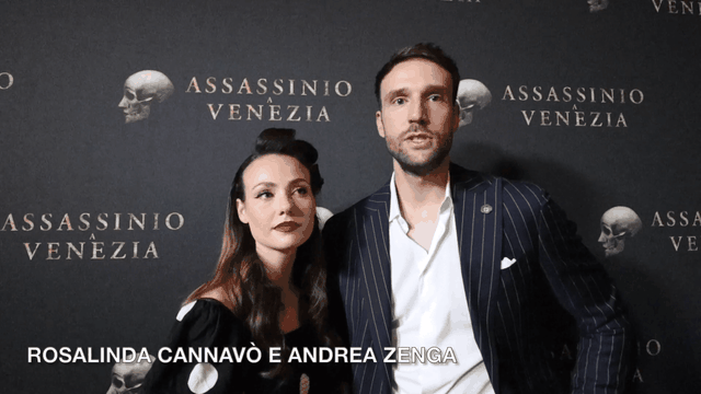 Assassinio a Venezia le star italiane simprovvisano detective sul red carpet del film