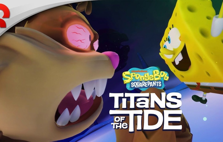 SpongeBob SquarePants Titans of the Tide Jellyfish Fields level trailer