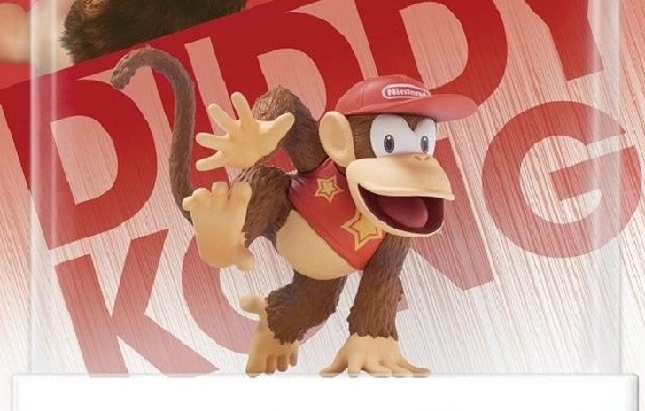 Anche Diddy Kong ha un Amiibo fallato