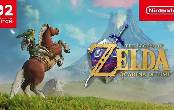 The Legend of Zelda Ocarina of Time  il trailer panoramico