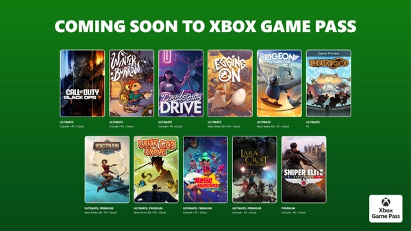Xbox Game Pass: la prima ondata di novembre, con CoD Black Ops 7