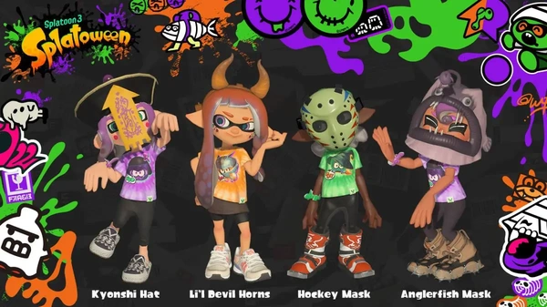 Splatoon 3 pronto per Halloween