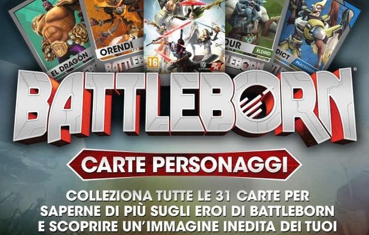 Arrivano le carte collazionabili di Battleborn