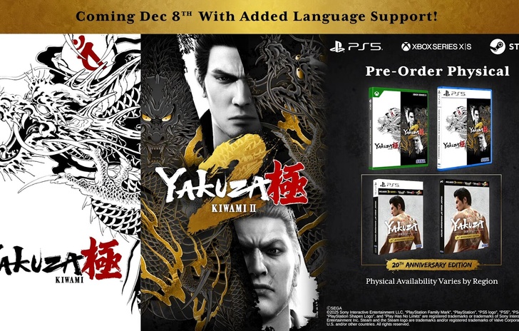 Yakuza Kiwami and Yakuza Kiwami 2 Coming to PS5 and Series XS
