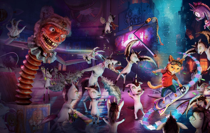 Gori Cuddly Carnage gatti unicorni e sangue nel nuovo trailer