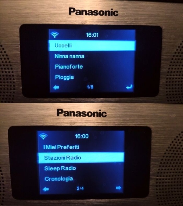 Panasonic RF-D40 - Prova della radio digitale e analogica