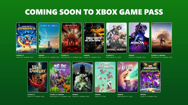 Xbox Game Pass: la seconda ondata di settembre, con Gears of War