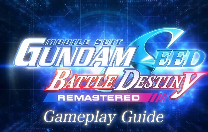 Mobile Suit Gundam SEED Battle Destiny Remastered si mostra in un nuovo trailer