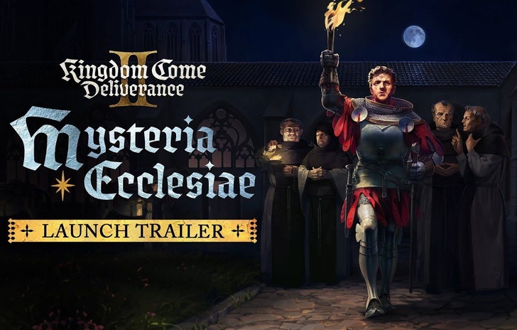 Kingdom Come Deliverance II Updates with Mysteria Ecclesiae DLC