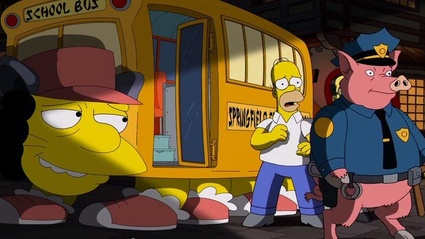 I Simpsons omaggiano Hayao Miyazaki