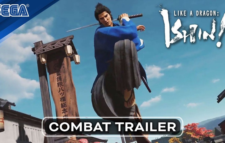 Gli stili di combattimento di Like a Dragon Ishin
