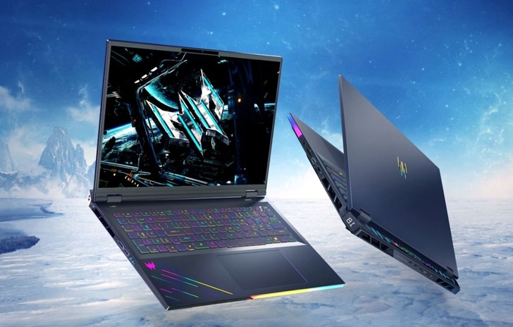 Acer Nuovi laptop gaming Predator Helios Neo AI