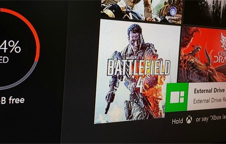 Rumor Hard Disk esterno in arrivo su Xbox One