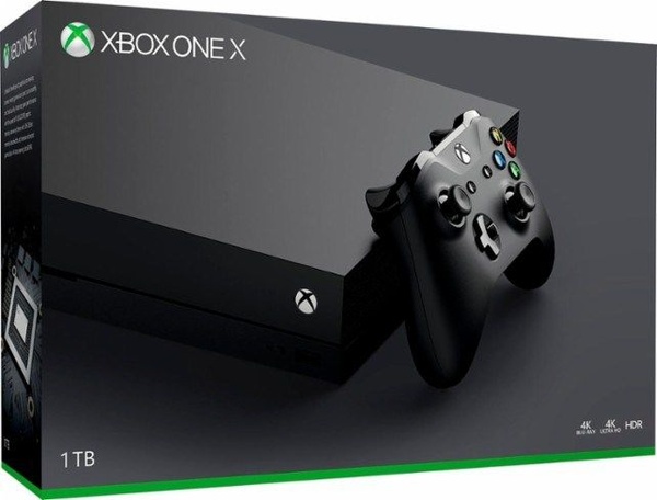 Ecco la scatola della Xbox One X