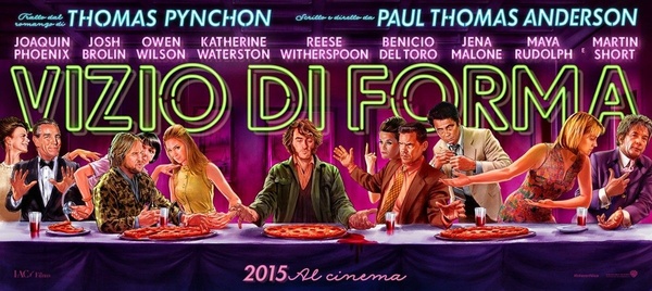 I character poster di Vizio di Forma con Joaquin Phoenix e Benicio del Toro!