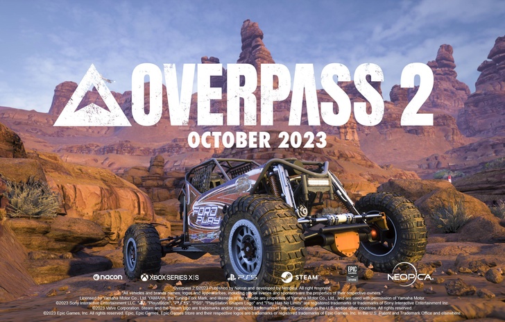 Overpass 2 il racing game offroad uscirà su PC e console il 19 ottobre