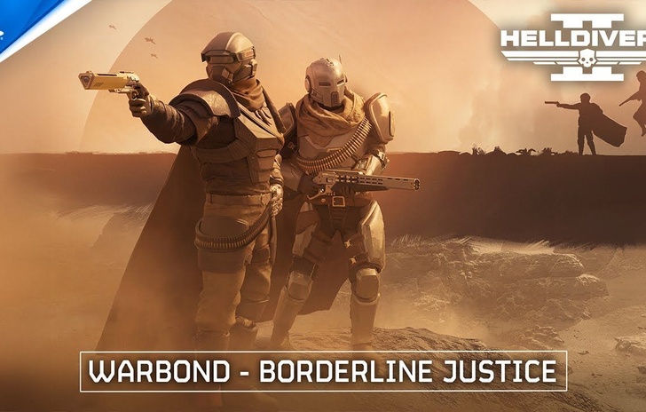 Helldivers 2 il trailer del Warbond Giustizia di Frontiera