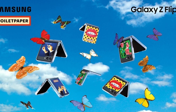 Toiletpaper per Samsung Personalizzare il Galaxy Z Flip5