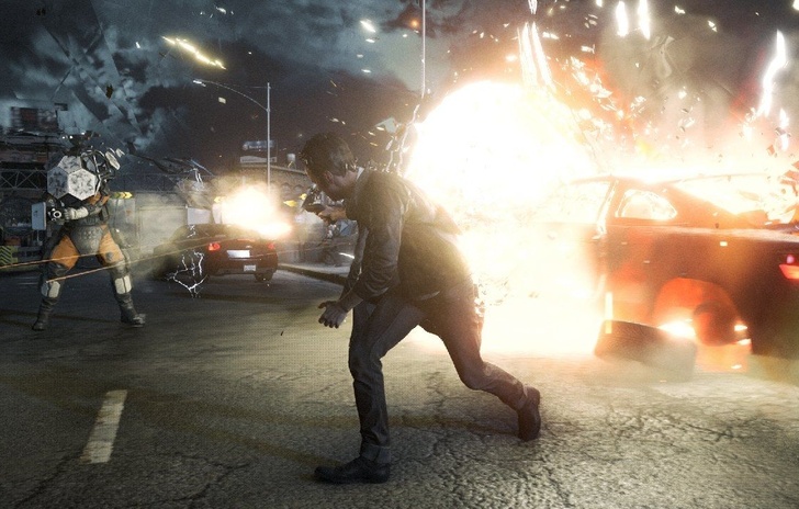 Sam Lake mostra da lontano Quantum Break