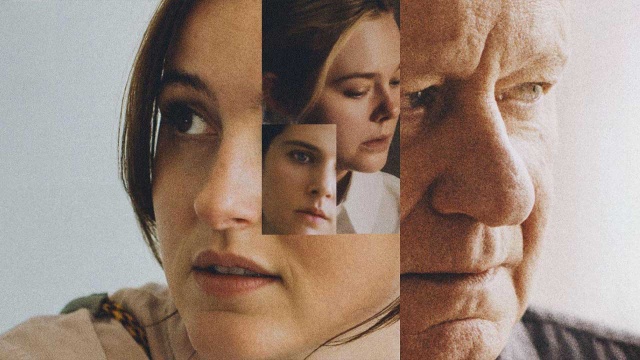 Sentimental Value family group in an interior according to Joachim Trier