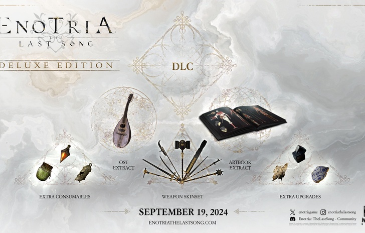 Enotria The Last Song annuncia le edizioni fisiche al via i preorder