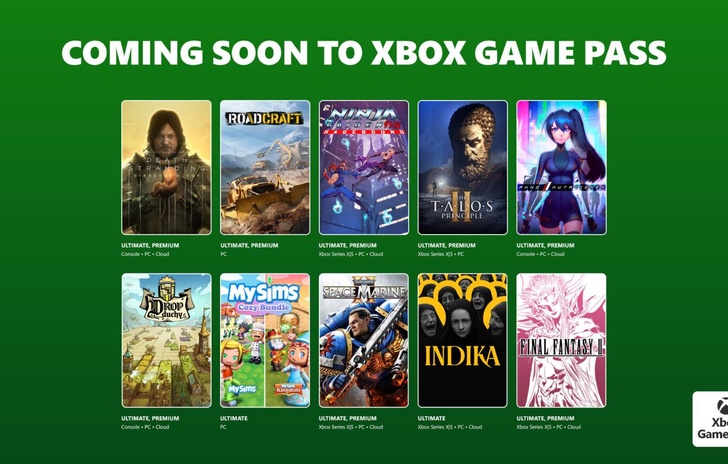 Xbox Game Pass The Second Wave of January Featuring Space Marine II