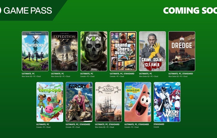 Xbox Game Pass la seconda ondata di aprile con GTA V