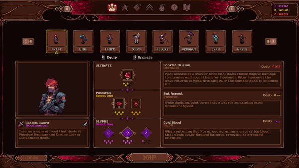 Scarlet Tower, il cuginetto emo di Vampire Survivors – Recensione PC 