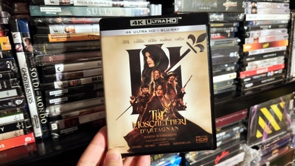 I 3 Moschettieri Parte I: D'Artagnan e l'uscita 4K Blu-ray