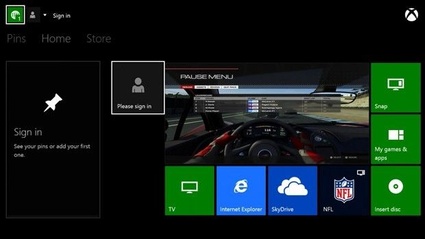 Un mock-up della dashboard di Xbox One, cattura l'attenzione di Microsoft