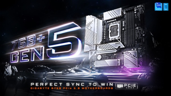 Gigabyte - Nuove motherboard B760 GEN5 PCIe 5.0