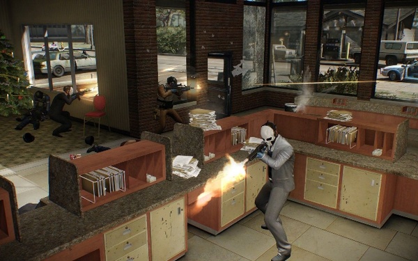 Payday 2 si espandera grazie a Lion Game Lion