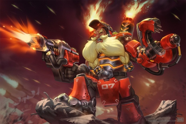 Torbjorn il nano verra presto nerfato su Overwatch