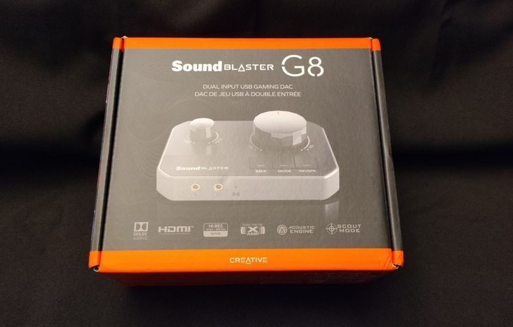 Recensione Creative Soundblaster G8 Oltre il DAC gaming