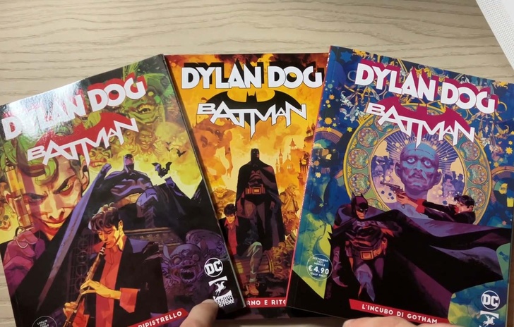 Dylan Dog  Batman e Nathan Never  Justice League il crossover BonelliDC Comics
