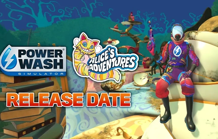 Il nuovo DLC di PowerWash Simulator ci porta nel Paese delle Meraviglie