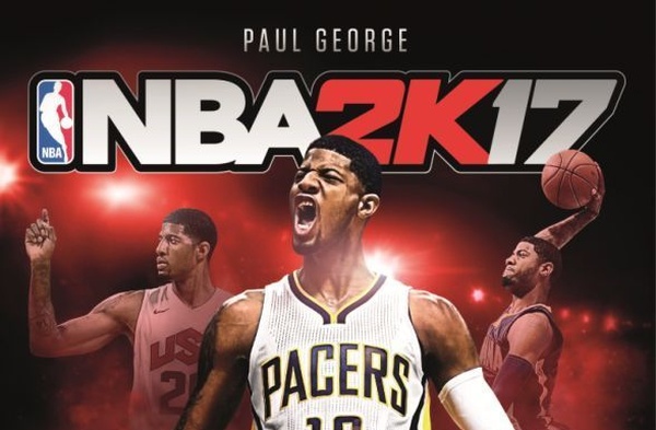 Paul George sara l'atleta di copertina di NBA 2K17