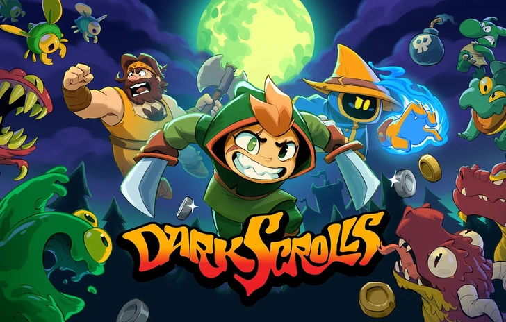Dark Scrolls dungeon scroller preview