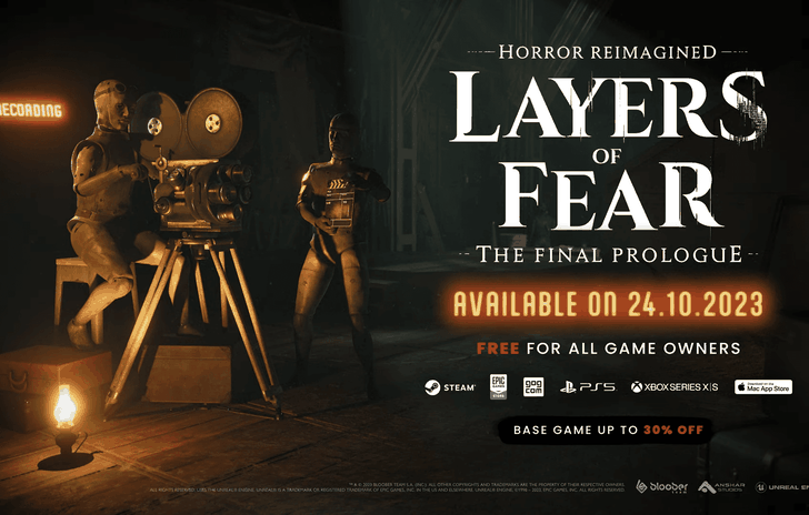 Layers of Fear un DLC gratuito per tutti i possessori del gioco