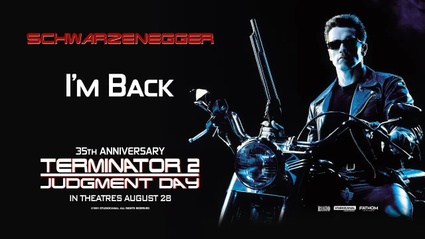 Terminator 2: Judgment Day 35th Anniversary | August 28-September 2