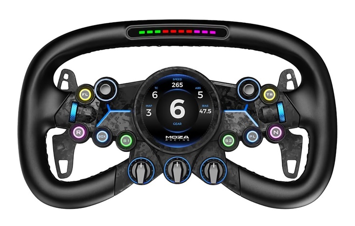 Moza Racing  Volante Vision GS e massima libertà duso