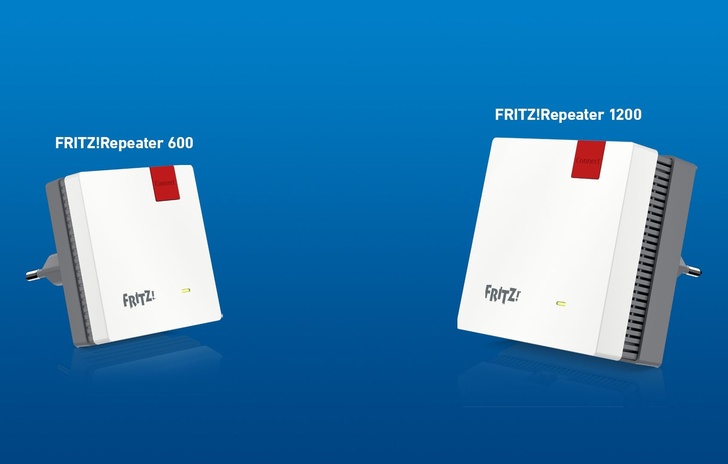 Due nuovi FRITZRepeater per connessioni perfette nella rete Mesh