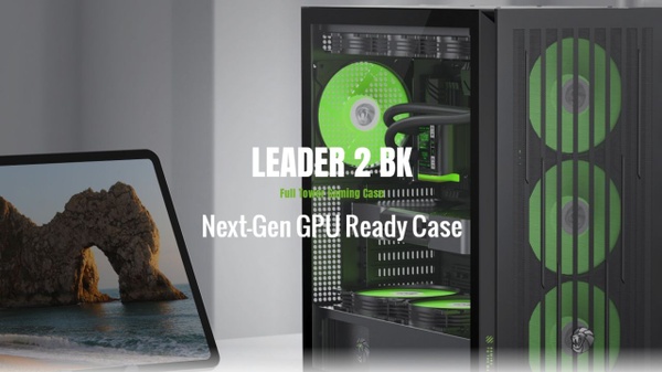 Gamemax Leader 2 - Case gaming ispirato alla potenza del leone