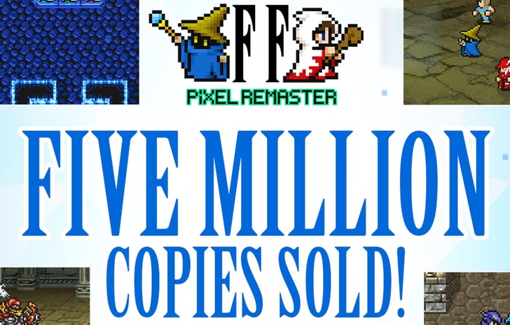 Final Fantasy Pixel Remaster la collection arriva a 5 milioni di copie vendute