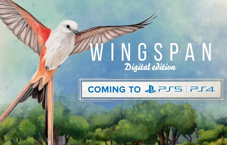 Wingspan lo strategico gioco di carte è in arrivo su PS4 e PS5