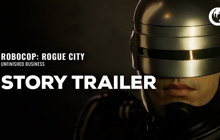 RoboCop Rogue City Unfinished Business il trailer della storia