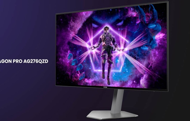 Agon Pro AG276QZD  Nuovo gaming monitor OLED di AOC