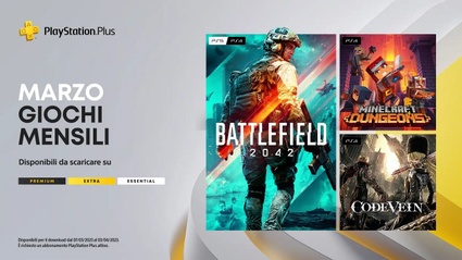 PlayStation Plus, i titoli di marzo